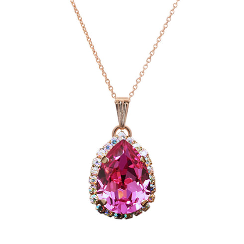 Комплект "Debesu Piliens III (Rose)" с кристаллами Swarovski™
